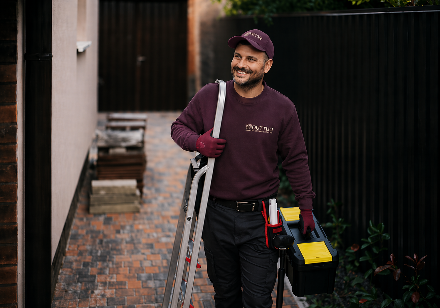 Portrait of an OUTTUU tradesman in his workshop